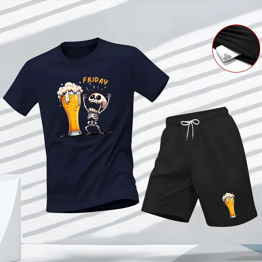 Men's 2026 New Hot Summer This Best-selling Beer T-shirt Is An Interesting and New Men's T-shirt. It's A Casual Short-sleeved
Men's 2026 New Hot Summer This Best-selling Beer T-shirt Is An Interesting and New Men's T-shirt. It's A Casual Short-sleeved