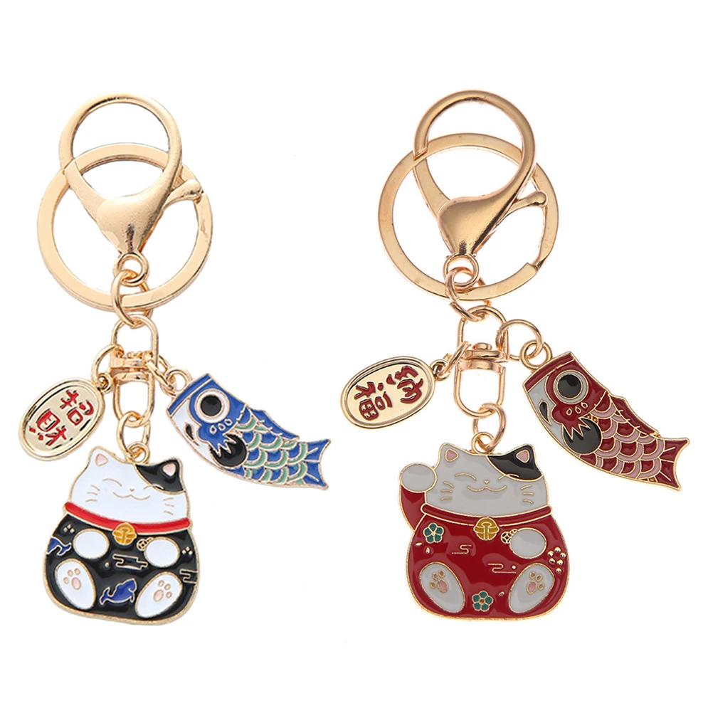 2 Pcs Keychain Fortune Cute Japanese Cats Maneki Keychains Bulk Charms Bags Beconing Chinese New Year
2 Pcs Keychain Fortune Cute Japanese Cats Maneki Keychains Bulk Charms Bags Beconing Chinese New Year
