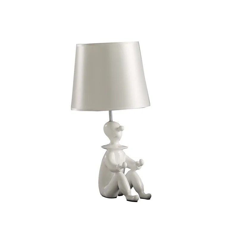 White Modern Clown Phone Holder Resin Table Lamp
White Modern Clown Phone Holder Resin Table Lamp