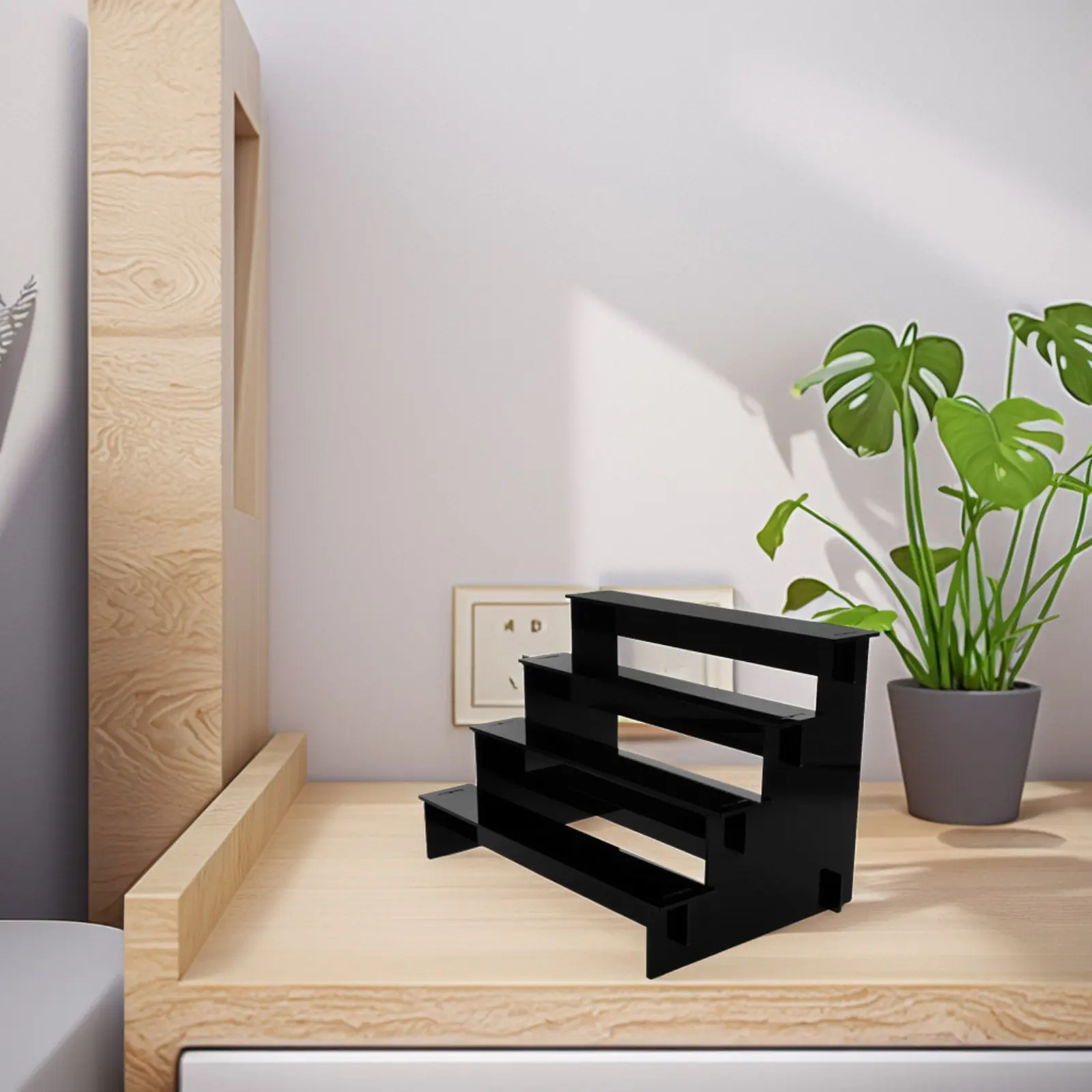 Black 4 Tier Perfume Organizer Acrylic Display Shelf Bathroom Skincare Tray Countertop Accessory
Black 4 Tier Perfume Organizer Acrylic Display Shelf Bathroom Skincare Tray Countertop Accessory