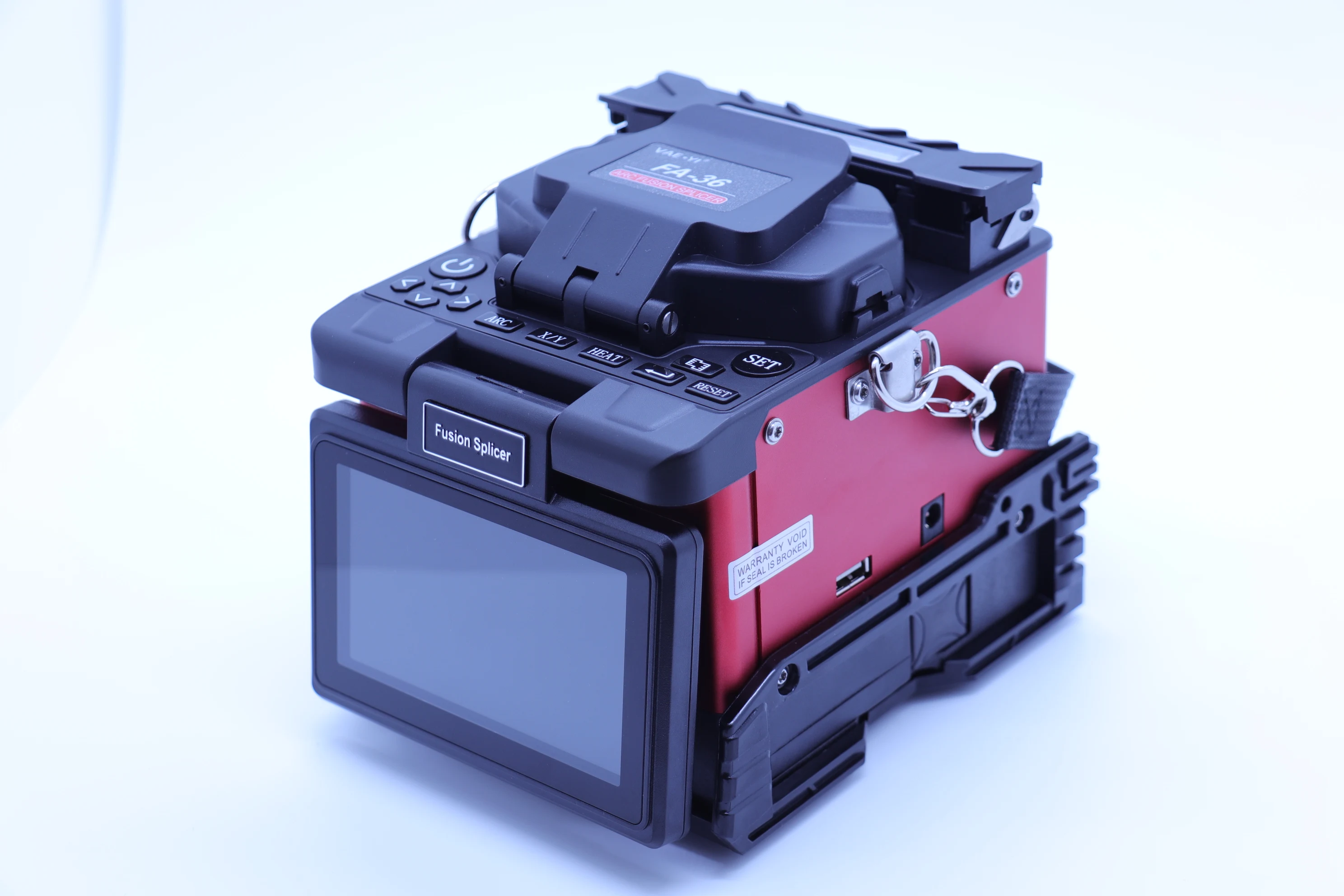 Four motor fiber fusion splicer bare machine FTTH Fiber Optic Splicing Machine Optical Fiber Fusion Splicer
Four motor fiber fusion splicer bare machine FTTH Fiber Optic Splicing Machine Optical Fiber Fusion Splicer