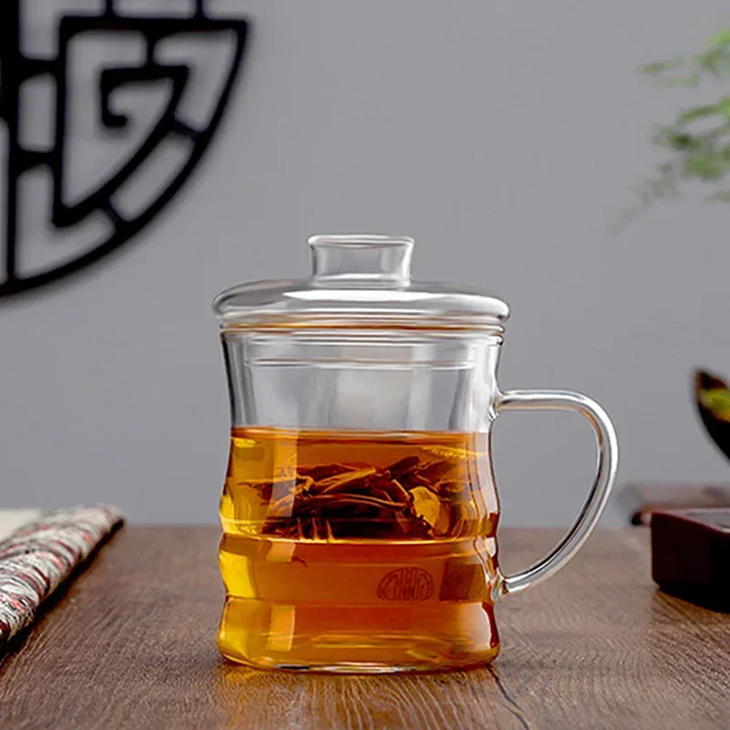 350ML Household Teaware Clear Glass Teacup for Stove Heat Resistant High Temperature Explosion Proof Tea Infuser Green Tea Cups
350ML Household Teaware Clear Glass Teacup for Stove Heat Resistant High Temperature Explosion Proof Tea Infuser Green Tea Cups