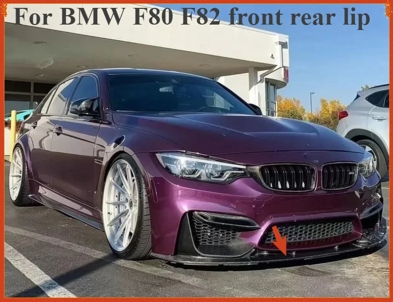 For BMW F80 F82 M3 M4 3D Sty Real Carbon Fiber Front rear Lip Spoiler Bumper Lips Diffuser Splitter Exterior Part Body Kit 14-18
For BMW F80 F82 M3 M4 3D Sty Real Carbon Fiber Front rear Lip Spoiler Bumper Lips Diffuser Splitter Exterior Part Body Kit 14-18