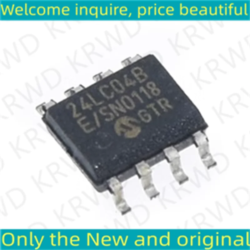 10 шт. 24LC04BT новая и оригинальная микросхема SOP8 24LC04BT-E/SN 24LC04BT-E 24LC04BT 24LC04
10 шт. 24LC04BT новая и оригинальная микросхема SOP8 24LC04BT-E/SN 24LC04BT-E 24LC04BT 24LC04
