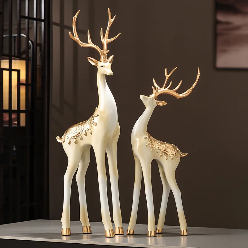 Modern deer entry-level entrance niche high-end ornament, high-end art large ornament next to the TV cabinet in the living room
Modern deer entry-level entrance niche high-end ornament, high-end art large ornament next to the TV cabinet in the living room