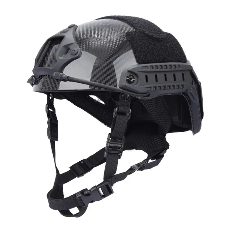 Carbon Fiber Helmet for Extreme for Parachuting Cycling Rock Climbing Rescue CS Field Battle Tactical for Riding
Carbon Fiber Helmet for Extreme for Parachuting Cycling Rock Climbing Rescue CS Field Battle Tactical for Riding