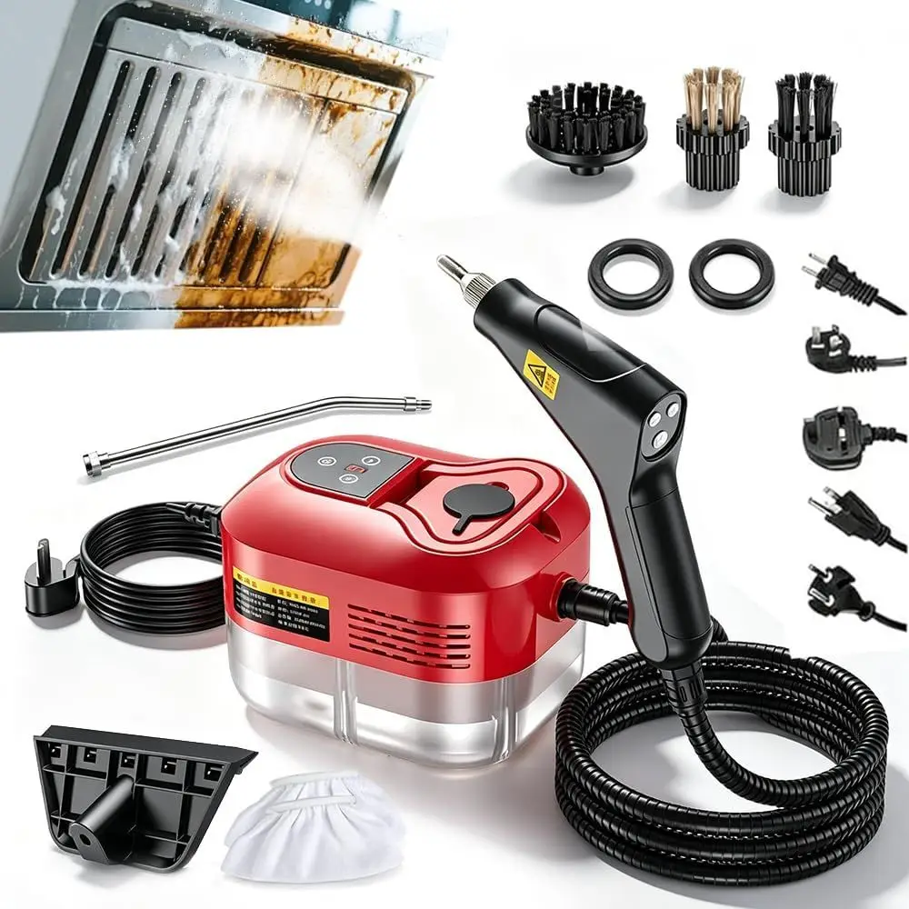 2500W High Prure Handheld Steam Cleaner + 1.1L Large acity Tank + 229° High Temp Steam or Home Deep Cleaning, Portable Prurized
2500W High Prure Handheld Steam Cleaner + 1.1L Large acity Tank + 229° High Temp Steam or Home Deep Cleaning, Portable Prurized