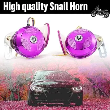 Train Horns for Trucks, 12V 130dB Super Loud Variable Sound Car Horn with 6 Sound Modes for Car Motorcycle Truck Train Pickup (P
Train Horns for Trucks, 12V 130dB Super Loud Variable Sound Car Horn with 6 Sound Modes for Car Motorcycle Truck Train Pickup (P