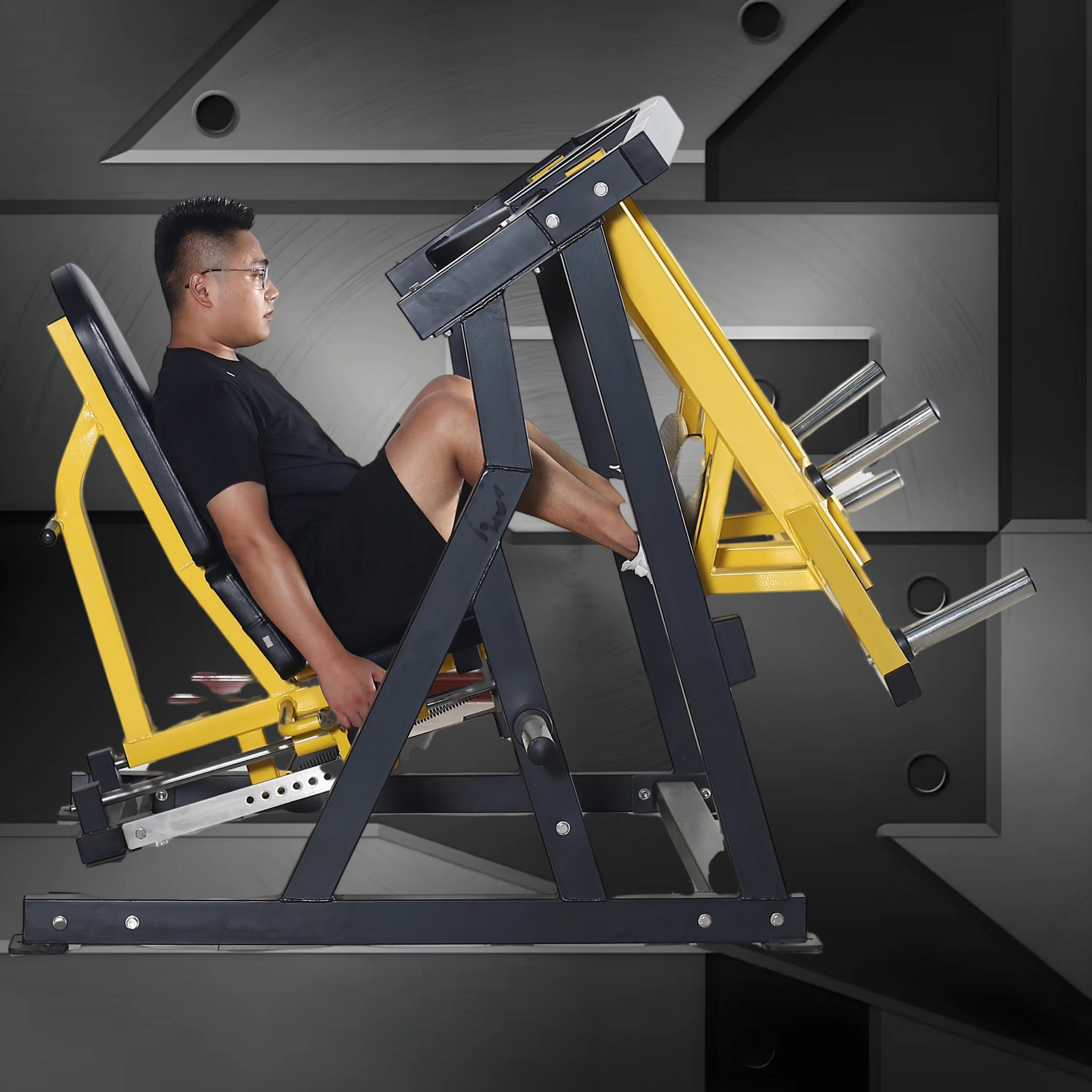 Shandong Lanbo New Products Strength Training Leg Exercise Machine Gym Fitness Equipment ISO Lateral Leg Press
Shandong Lanbo New Products Strength Training Leg Exercise Machine Gym Fitness Equipment ISO Lateral Leg Press