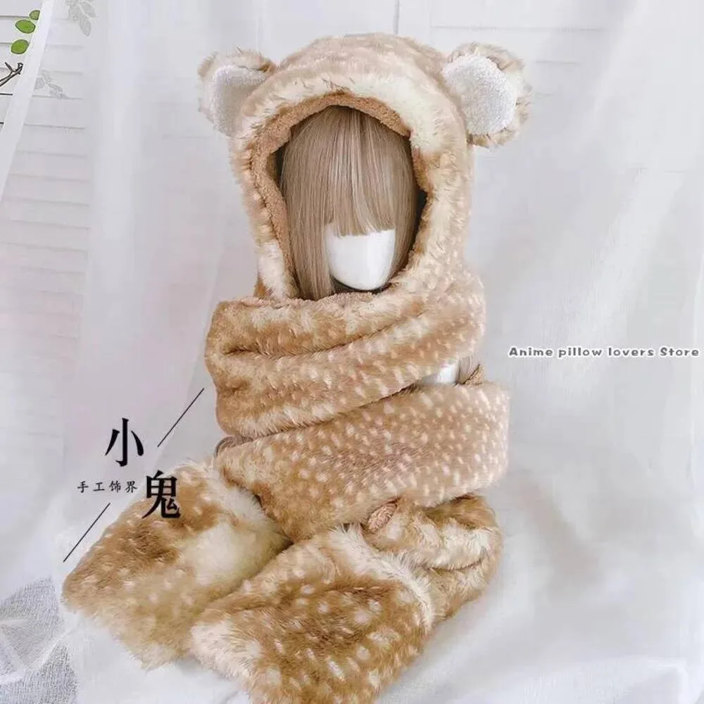 Kawaii Antlers Bear Ear Thicken Hat Female Retro Lolita Autumn Winter Lovely Plush Scarf Protection Warm Gloves Three Piece Set
Kawaii Antlers Bear Ear Thicken Hat Female Retro Lolita Autumn Winter Lovely Plush Scarf Protection Warm Gloves Three Piece Set