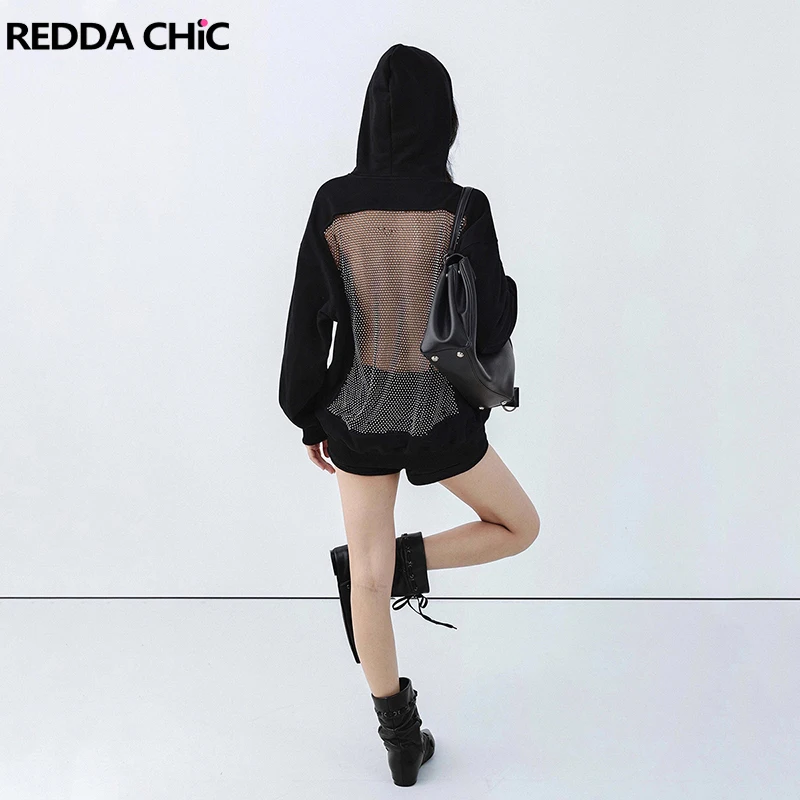 REDDACHiC эмо сетчатый ажурный женский свитшот с открытой спиной в стиле пэчворк с длинными рукавами толстовка модная гранж Y2k альтернативная одежда
REDDACHiC эмо сетчатый ажурный женский свитшот с открытой спиной в стиле пэчворк с длинными рукавами толстовка модная гранж Y2k альтернативная одежда