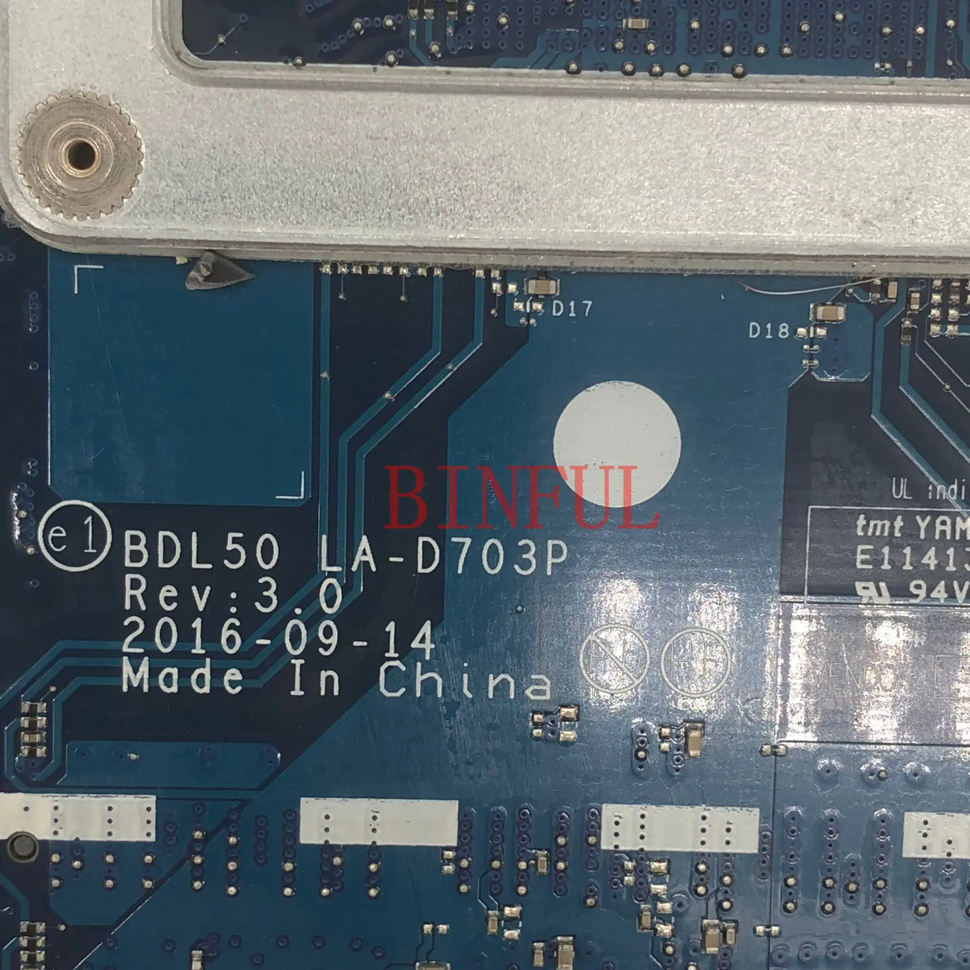 858583-601 858583-001 858583-501 для HP 250 G5 15-AC BDL50 LA-D703P, материнская плата для ноутбука с процессором I3-5005U DDR3L, 100% полное тестирование
858583-601 858583-001 858583-501 для HP 250 G5 15-AC BDL50 LA-D703P, материнская плата для ноутбука с процессором I3-5005U DDR3L, 100% полное тестирование