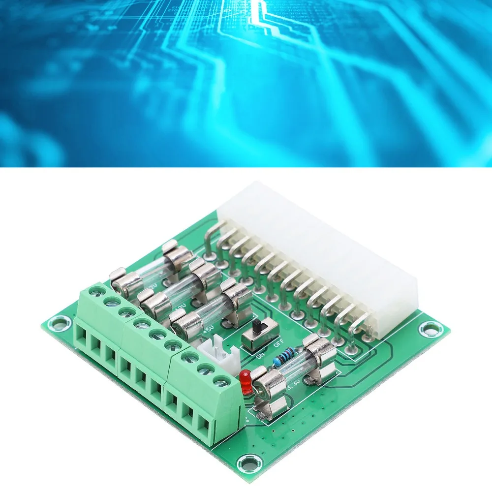 ZJ-012 ATX Power Board ATX20PIN or 24PIN +3.3V +5V -12V +12V +5Vsb Output Computer Power Adapter Board Wide Application
ZJ-012 ATX Power Board ATX20PIN or 24PIN +3.3V +5V -12V +12V +5Vsb Output Computer Power Adapter Board Wide Application