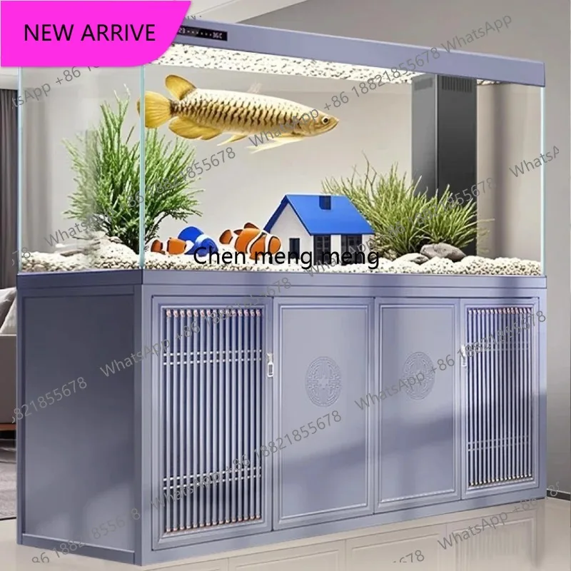 CC Retro Chinese Style Aquarium Large Fish Tanks Light Shrimp Aquarium Living Room Luxury Decoration Home Furniture El Acuario
CC Retro Chinese Style Aquarium Large Fish Tanks Light Shrimp Aquarium Living Room Luxury Decoration Home Furniture El Acuario