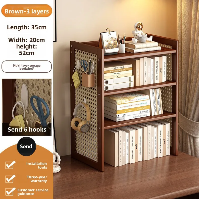 Firm Shelf Bookshelf Table Multi-layer hole board Dormitory desk Book storage Shelf Finishing rack Multi-layer shelf
Firm Shelf Bookshelf Table Multi-layer hole board Dormitory desk Book storage Shelf Finishing rack Multi-layer shelf