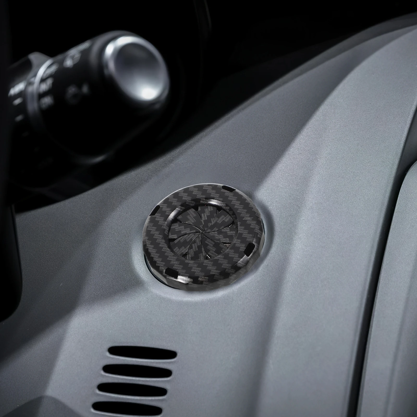 Car Start Button Protection Cover Carbon Fiber Decorative Guard for Interior Push to Start Switch Enhancements
Car Start Button Protection Cover Carbon Fiber Decorative Guard for Interior Push to Start Switch Enhancements