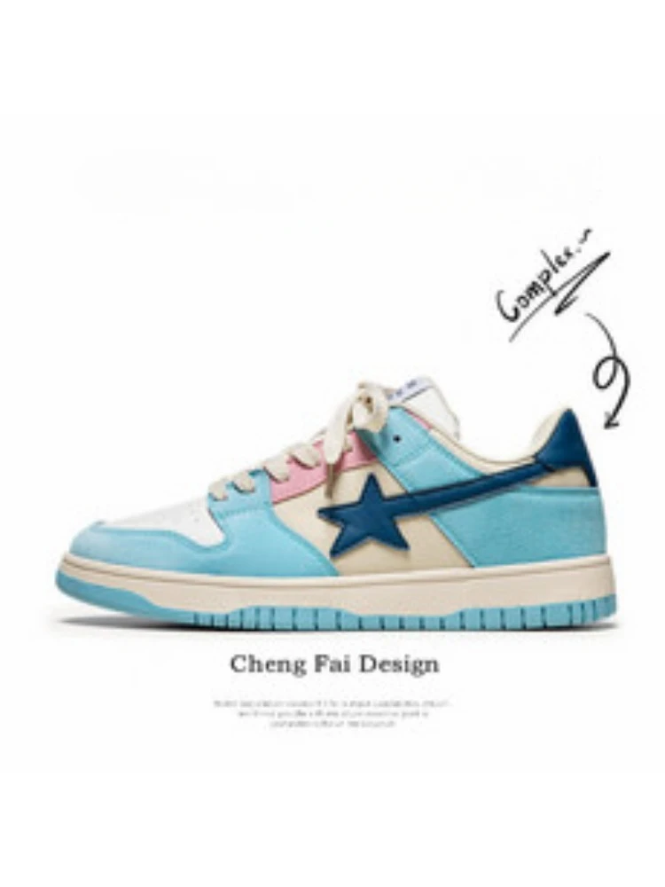 Cold sticky craft fashion trend casual shoes new color scheme niche students low-top casual sports board shoes men's shoes
Cold sticky craft fashion trend casual shoes new color scheme niche students low-top casual sports board shoes men's shoes