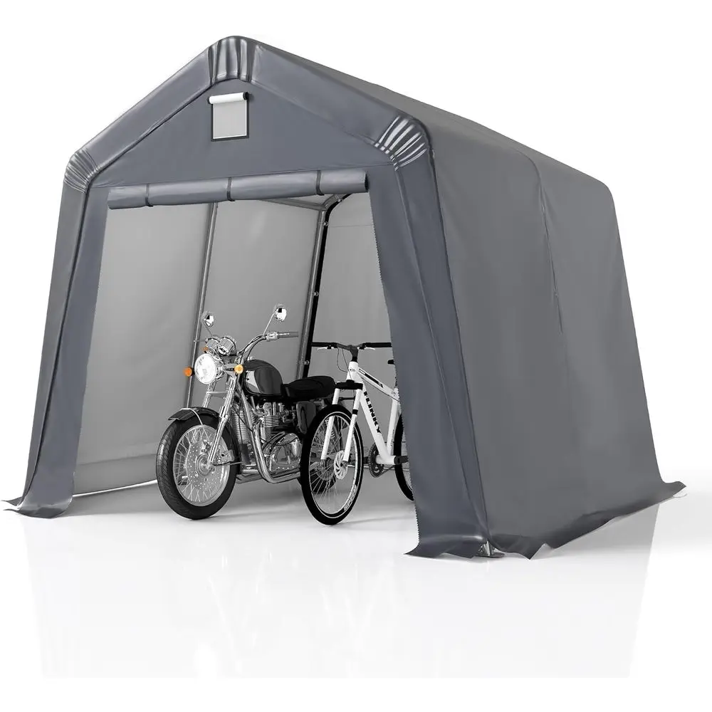 10x10 Heavy-Duty Outdoor Storage Tent with Roll-Up Windows, Portable Garage for Bikes, Motorcycles, ATVs, and Garden Tools
10x10 Heavy-Duty Outdoor Storage Tent with Roll-Up Windows, Portable Garage for Bikes, Motorcycles, ATVs, and Garden Tools
