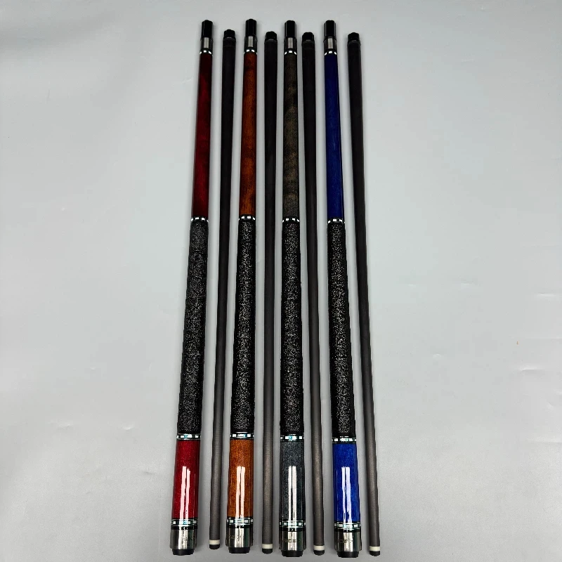 2026 Good Quality Space X12.5mm Pool Cue Stick Pro Taper Carbon Fiber Radial Joint 58 Inch Long 1/2 Split Cue Maple Butt
2026 Good Quality Space X12.5mm Pool Cue Stick Pro Taper Carbon Fiber Radial Joint 58 Inch Long 1/2 Split Cue Maple Butt