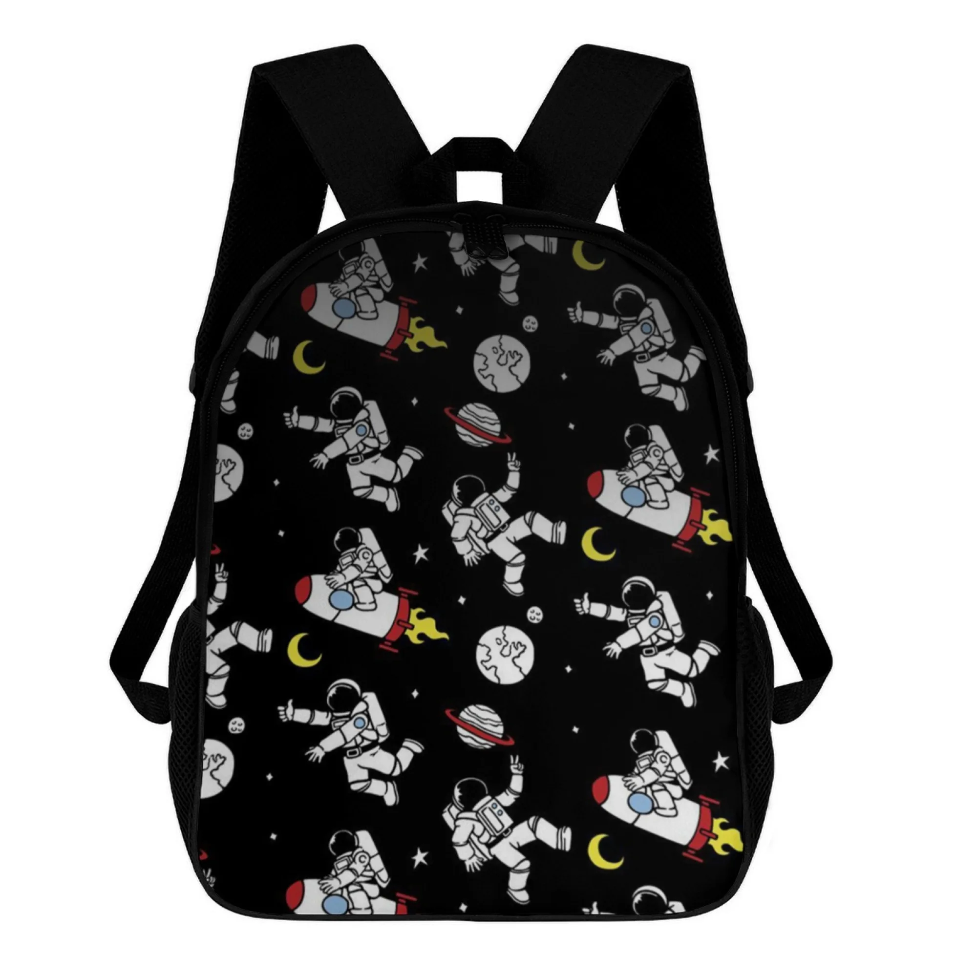 12 Inch Kids Backpack, Oxford Cloth Material, Astronaut Rocket Space Pattern Print, Perfect for School, Travel & Daily Outdoor
12 Inch Kids Backpack, Oxford Cloth Material, Astronaut Rocket Space Pattern Print, Perfect for School, Travel & Daily Outdoor