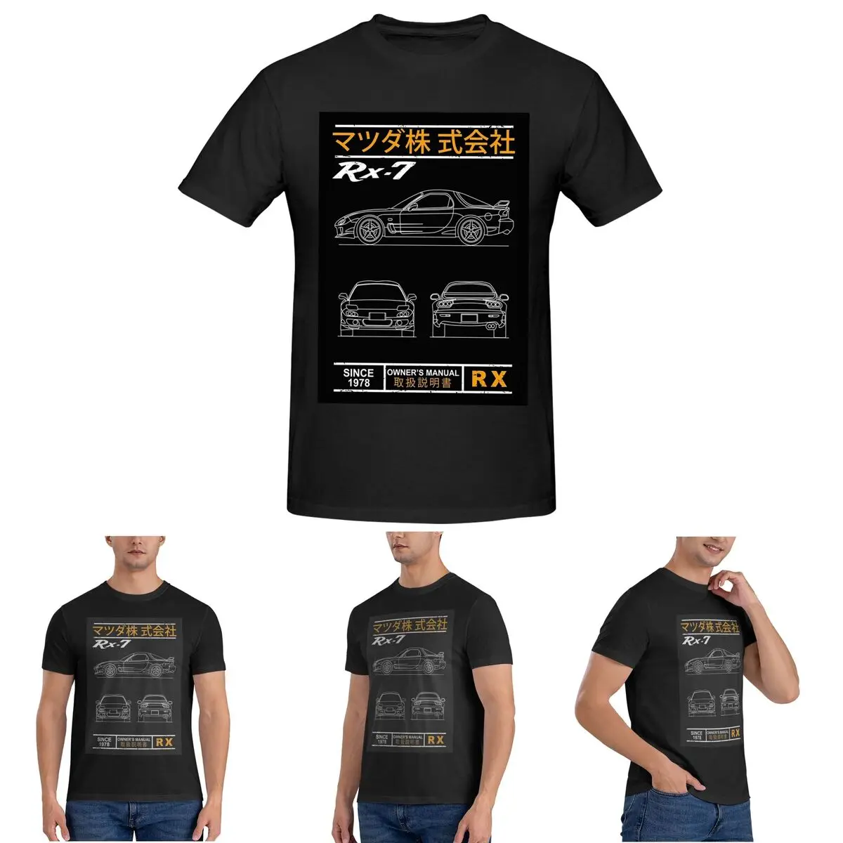 Футболка Blueprint Of The RX7 для мужчин, хлопковые футболки больших размеров, мужские футболки с коротким круглым вырезом, летняя одежда, топы S-6XL
Футболка Blueprint Of The RX7 для мужчин, хлопковые футболки больших размеров, мужские футболки с коротким круглым вырезом, летняя одежда, топы S-6XL