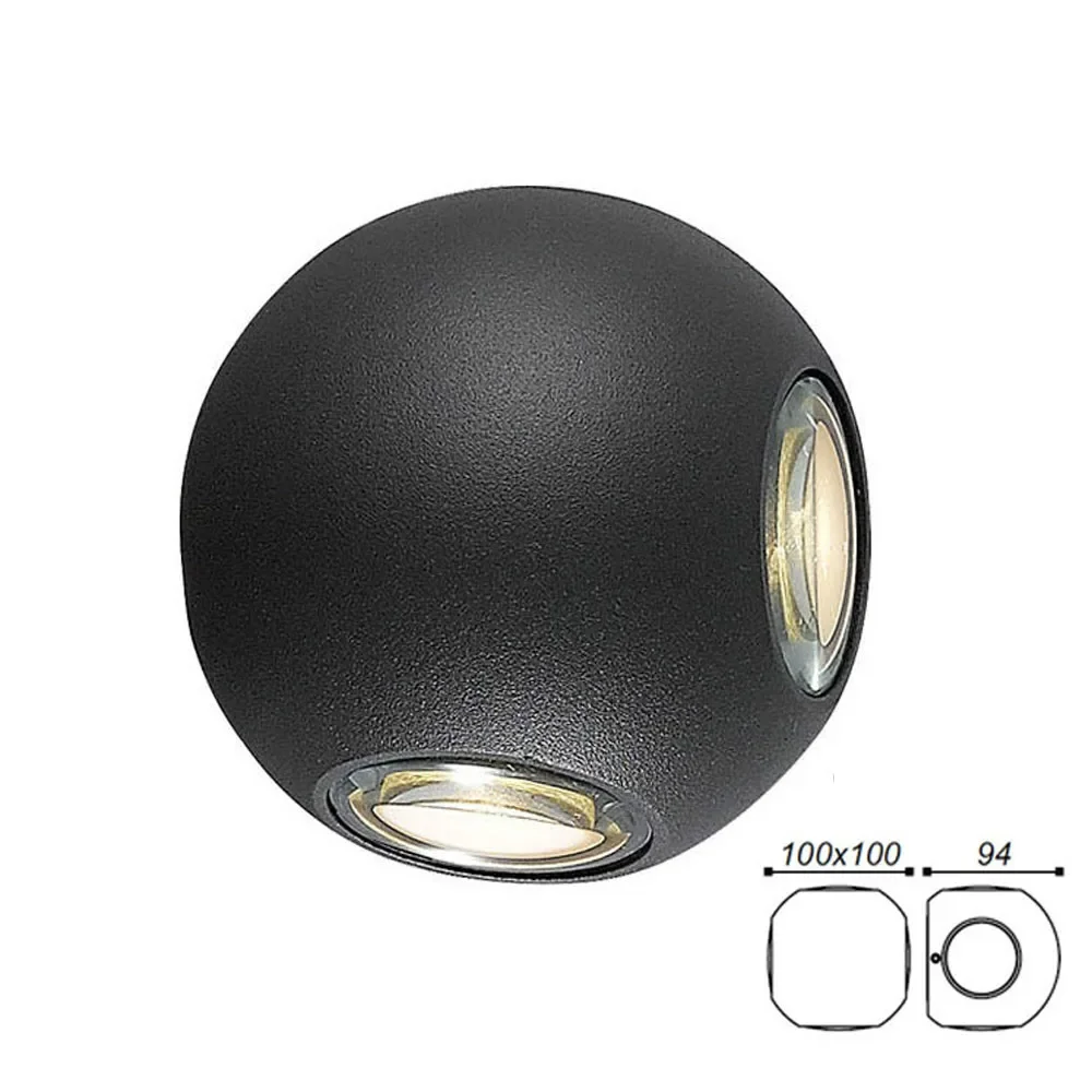 Ball shaped light LED Wall lamp wall lights up down for bedroom/corridor/living room/Study /Stair wall/Foyer
Ball shaped light LED Wall lamp wall lights up down for bedroom/corridor/living room/Study /Stair wall/Foyer