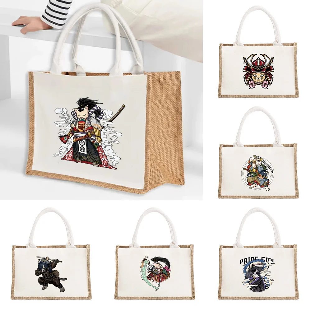 Самурайские повседневные сумки для покупок с принтом, большая вместительная портативная сумка-тоут, пляжная сумка для хранения на открытом воздухе, легкая сумка
Самурайские повседневные сумки для покупок с принтом, большая вместительная портативная сумка-тоут, пляжная сумка для хранения на открытом воздухе, легкая сумка