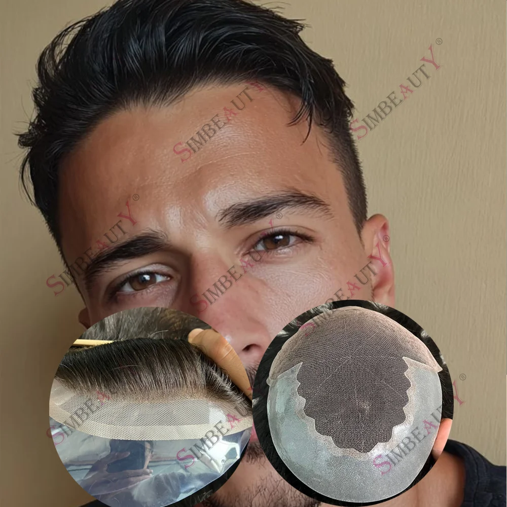 Незаметный мужской парик с кружевной основой, отбеленными узлами, естественной линией роста волос, дышащим кружевом и полиуретановой основой Q6, легко устанавливаемый, 30-миллиметровая волна
Незаметный мужской парик с кружевной основой, отбеленными узлами, естественной линией роста волос, дышащим кружевом и полиуретановой основой Q6, легко устанавливаемый, 30-миллиметровая волна