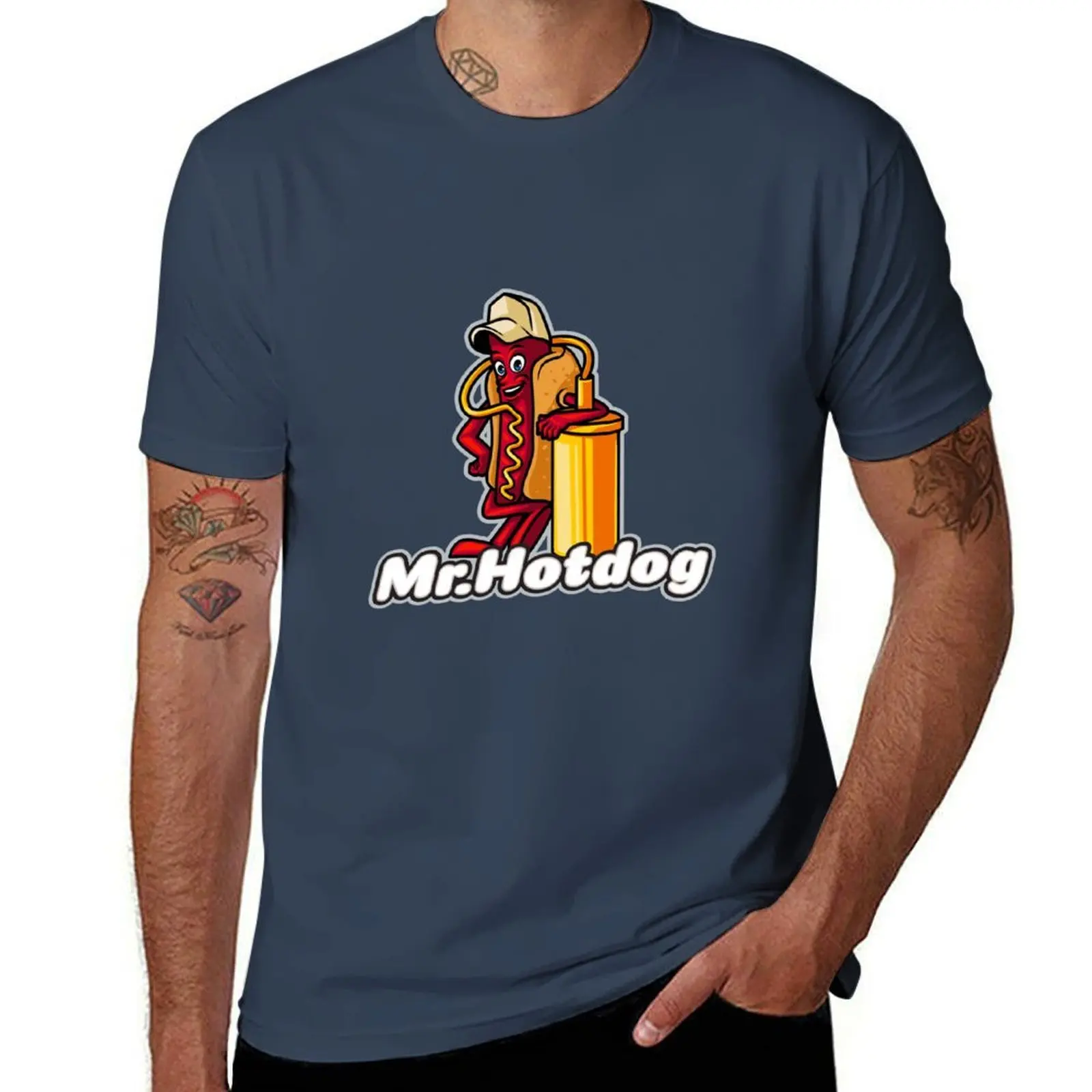 mr hot dog T-Shirt Classic Basic Casual T-Shirt
mr hot dog T-Shirt Classic Basic Casual T-Shirt