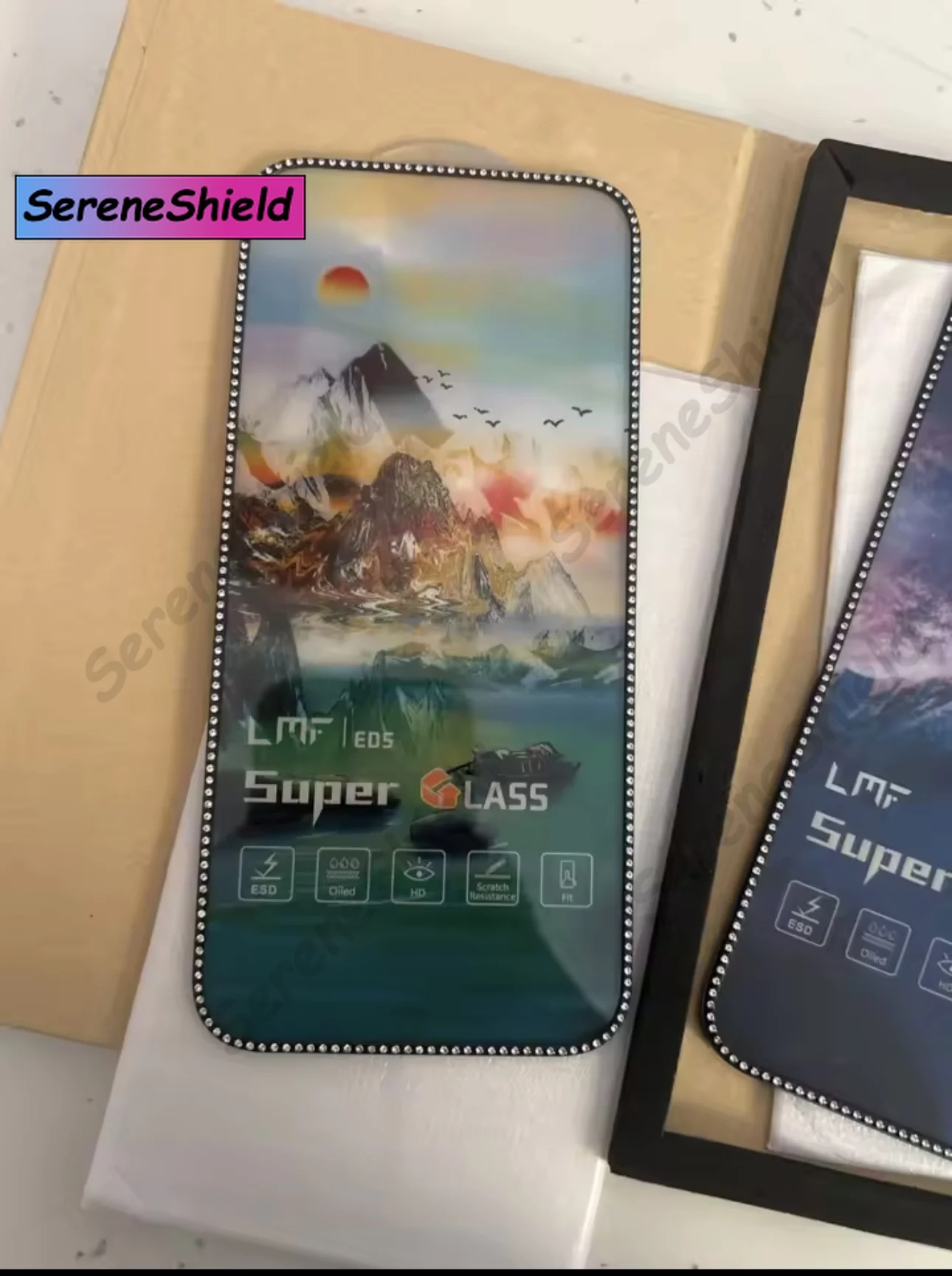 For iPhone17air Luxury Glitter Diamond Tempered Glass 16E 15 14 13 12 11 XS With Rhinestone Privacy Screen Protector Front Film
For iPhone17air Luxury Glitter Diamond Tempered Glass 16E 15 14 13 12 11 XS With Rhinestone Privacy Screen Protector Front Film