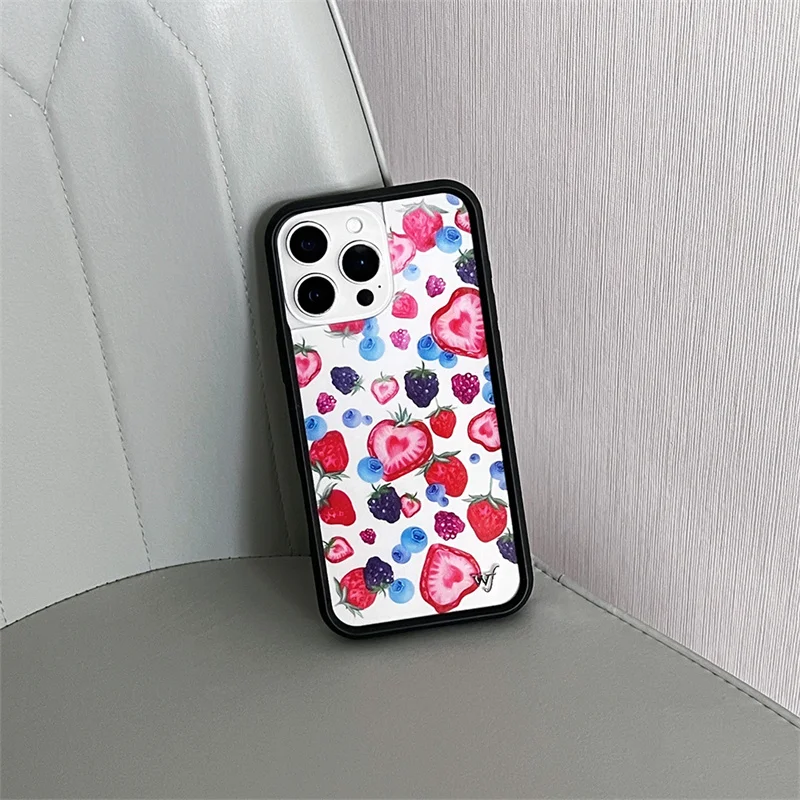 Wildflower Cartoon 3D Fruit Strawberry Cherry Flower wf Case For iPhone 12 13 14 15 16 Pro Max Plus Wildflower Soft Edged Cover
Wildflower Cartoon 3D Fruit Strawberry Cherry Flower wf Case For iPhone 12 13 14 15 16 Pro Max Plus Wildflower Soft Edged Cover