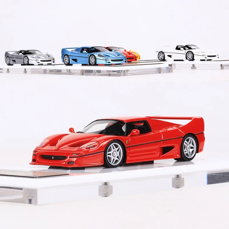 DMH 1:64 F50 Hardtop Sports car simulation resin car model Children's toy collection ornaments, holiday gifts for children.
DMH 1:64 F50 Hardtop Sports car simulation resin car model Children's toy collection ornaments, holiday gifts for children.