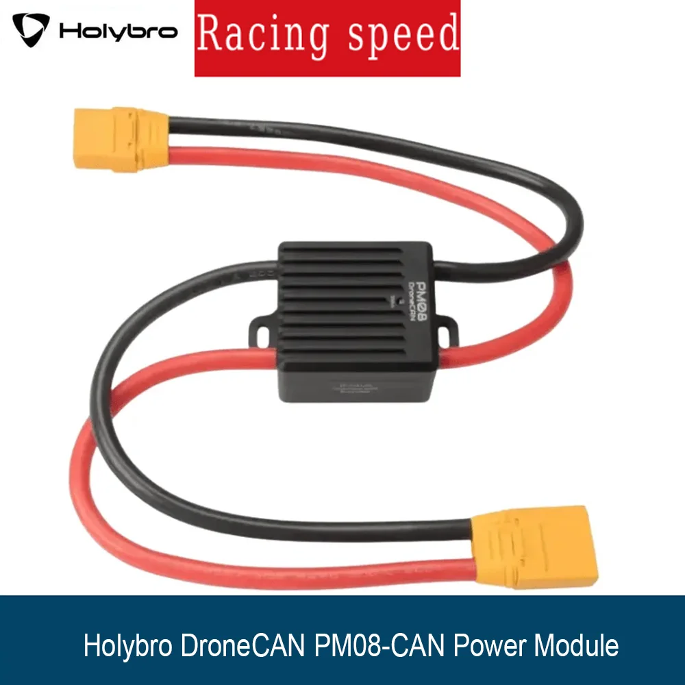 Holybro DroneCAN PM08-CAN Power Module 2-14S 200A Current Sensor for RC Model Airplane Quadcopter, Supports DroneCAN Protocol
Holybro DroneCAN PM08-CAN Power Module 2-14S 200A Current Sensor for RC Model Airplane Quadcopter, Supports DroneCAN Protocol