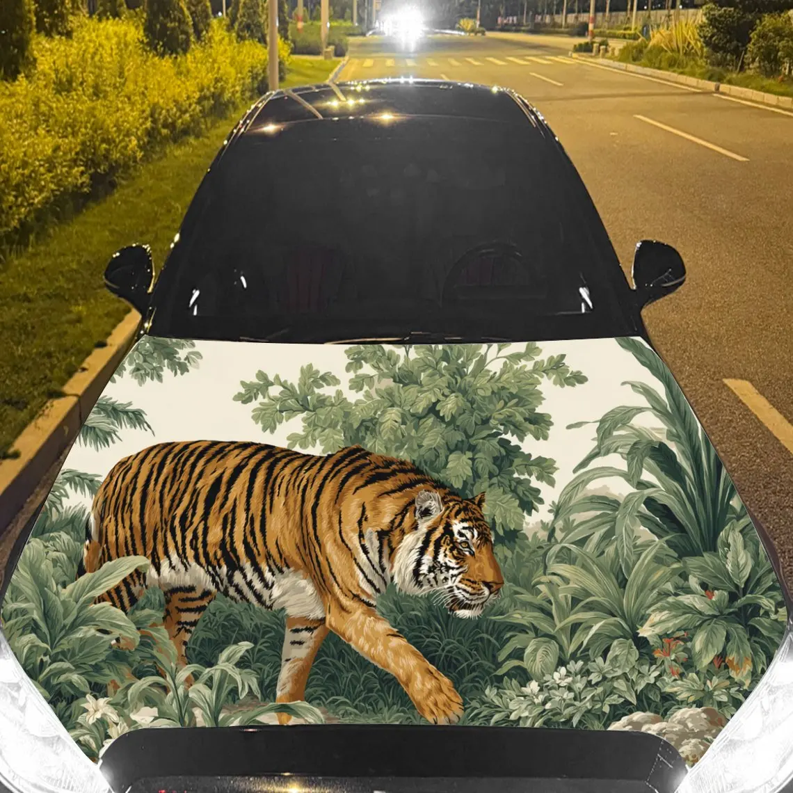 Автомобильная наклейка «Тигр» с плотным тропическим лесом, художественным фоном и любовью, дикой природой, эстетичная наклейка на капот автомобиля, водонепроницаемая самостоятельная реклама
Автомобильная наклейка «Тигр» с плотным тропическим лесом, художественным фоном и любовью, дикой природой, эстетичная наклейка на капот автомобиля, водонепроницаемая самостоятельная реклама