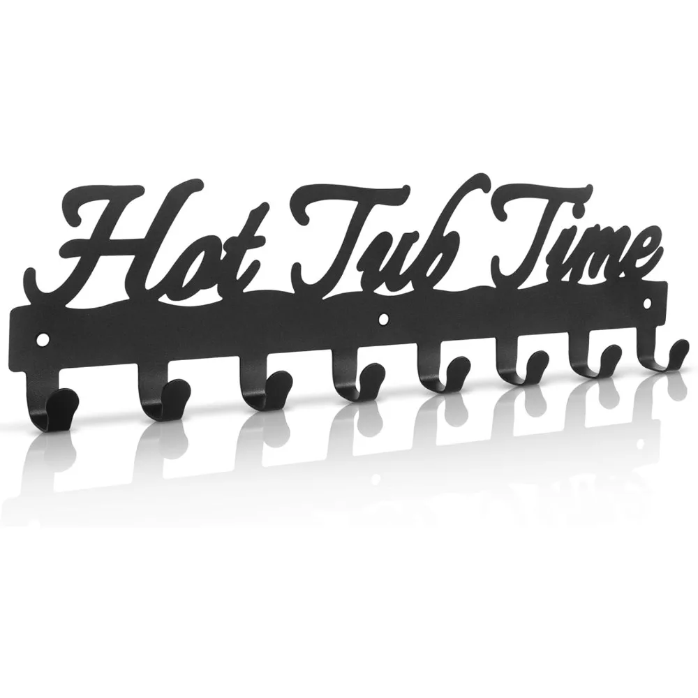 Вешалка для полотенец для гидромассажной ванны, держатель для полотенец с 8-крючками, вешалка для полотенец, настенная вешалка для халатов, одежды, полотенец - доступ к гидромассажной ванне 
Вешалка для полотенец для гидромассажной ванны, держатель для полотенец с 8-крючками, вешалка для полотенец, настенная вешалка для халатов, одежды, полотенец - доступ к гидромассажной ванне