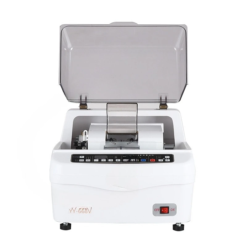 Automatic edging machine 668 metal gear durable resin glass PC grinding machine, glasses processing equipment
Automatic edging machine 668 metal gear durable resin glass PC grinding machine, glasses processing equipment
