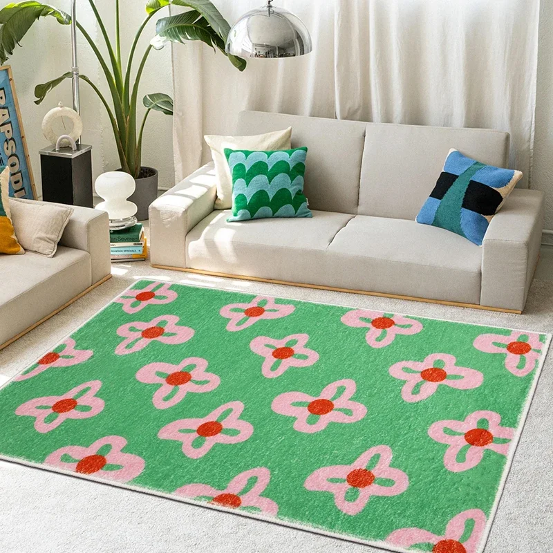 VIKAMA Cartoon Floral Carpet for Home Decoration, Living Room Sofa, Bedroom Floor Mat, Anti-slip Home Decoration Carpet
VIKAMA Cartoon Floral Carpet for Home Decoration, Living Room Sofa, Bedroom Floor Mat, Anti-slip Home Decoration Carpet
