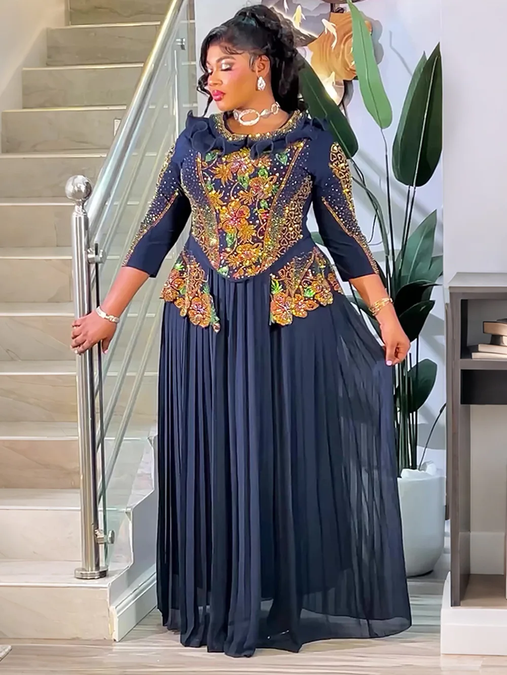 Africa Clothing African Dresses for Woman Dashiki Diamond Luxury Turkey Wedding Evening Party Long Plus Size Ladies Clothing
Africa Clothing African Dresses for Woman Dashiki Diamond Luxury Turkey Wedding Evening Party Long Plus Size Ladies Clothing
