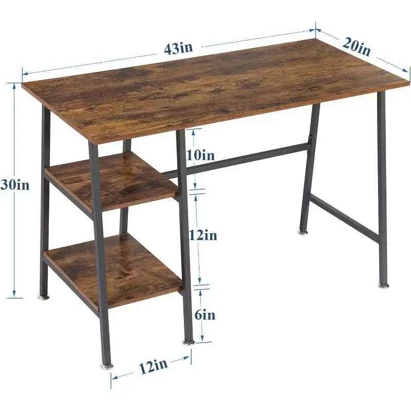 VECELO Computer Modern Student Writing Home Desk Workstation, Game Table Study Table Small Table Classroom and Garage
VECELO Computer Modern Student Writing Home Desk Workstation, Game Table Study Table Small Table Classroom and Garage