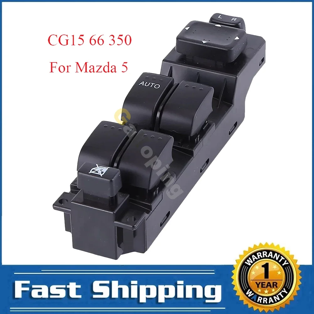 For Mazda 5 2012 2013 2014 2015 Front Left Electric Power Master Window Lifter Switch Control Button CG15 66 350 Car Accessories
For Mazda 5 2012 2013 2014 2015 Front Left Electric Power Master Window Lifter Switch Control Button CG15 66 350 Car Accessories