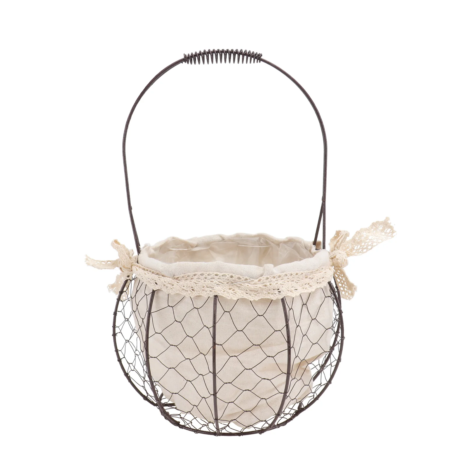 Retro Wire Flower Basket Iron Plant Container Vintage Storage Basket for Flowers Clothes Lotions Home Office Use Green Stand
Retro Wire Flower Basket Iron Plant Container Vintage Storage Basket for Flowers Clothes Lotions Home Office Use Green Stand