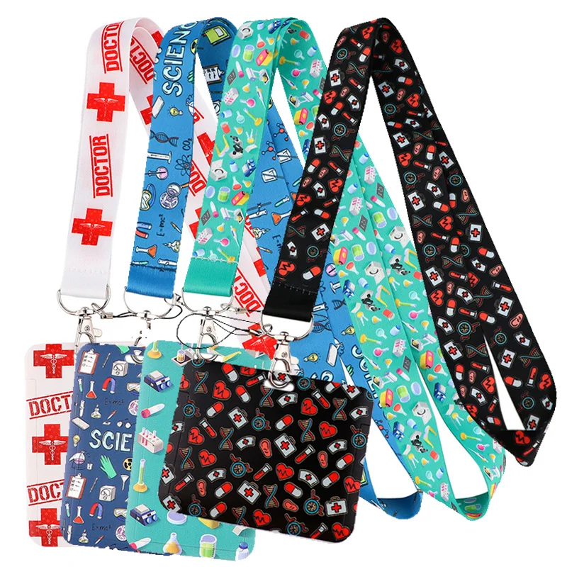 Doctor Medical Pills Cat Key lanyard Car KeyChain ID Card Pass Gym Mobile Phone Badge Kids Key Ring Holder Jewelry Accessories
Doctor Medical Pills Cat Key lanyard Car KeyChain ID Card Pass Gym Mobile Phone Badge Kids Key Ring Holder Jewelry Accessories