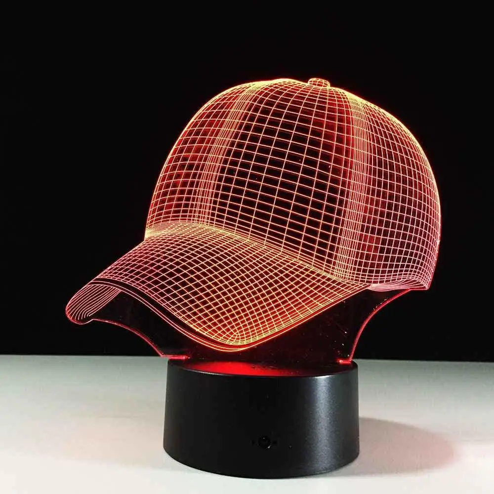 Nighdn 3D LED Night Light Hat Shape Children's Lamp Table Lamp for Boy Bedroom Decor Home Kids Toys Birthday New Year Xmas Gift
Nighdn 3D LED Night Light Hat Shape Children's Lamp Table Lamp for Boy Bedroom Decor Home Kids Toys Birthday New Year Xmas Gift