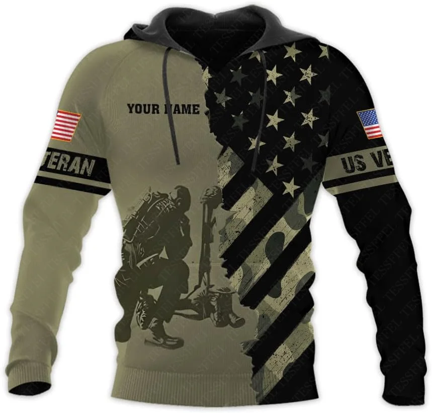 Custom Name Cosplay Army Soldier Veteran Camo Tattoo Retro Vintage Tracksuit 3DPrint Pullover Harajuku Jacket Casual Hoodies X8
Custom Name Cosplay Army Soldier Veteran Camo Tattoo Retro Vintage Tracksuit 3DPrint Pullover Harajuku Jacket Casual Hoodies X8