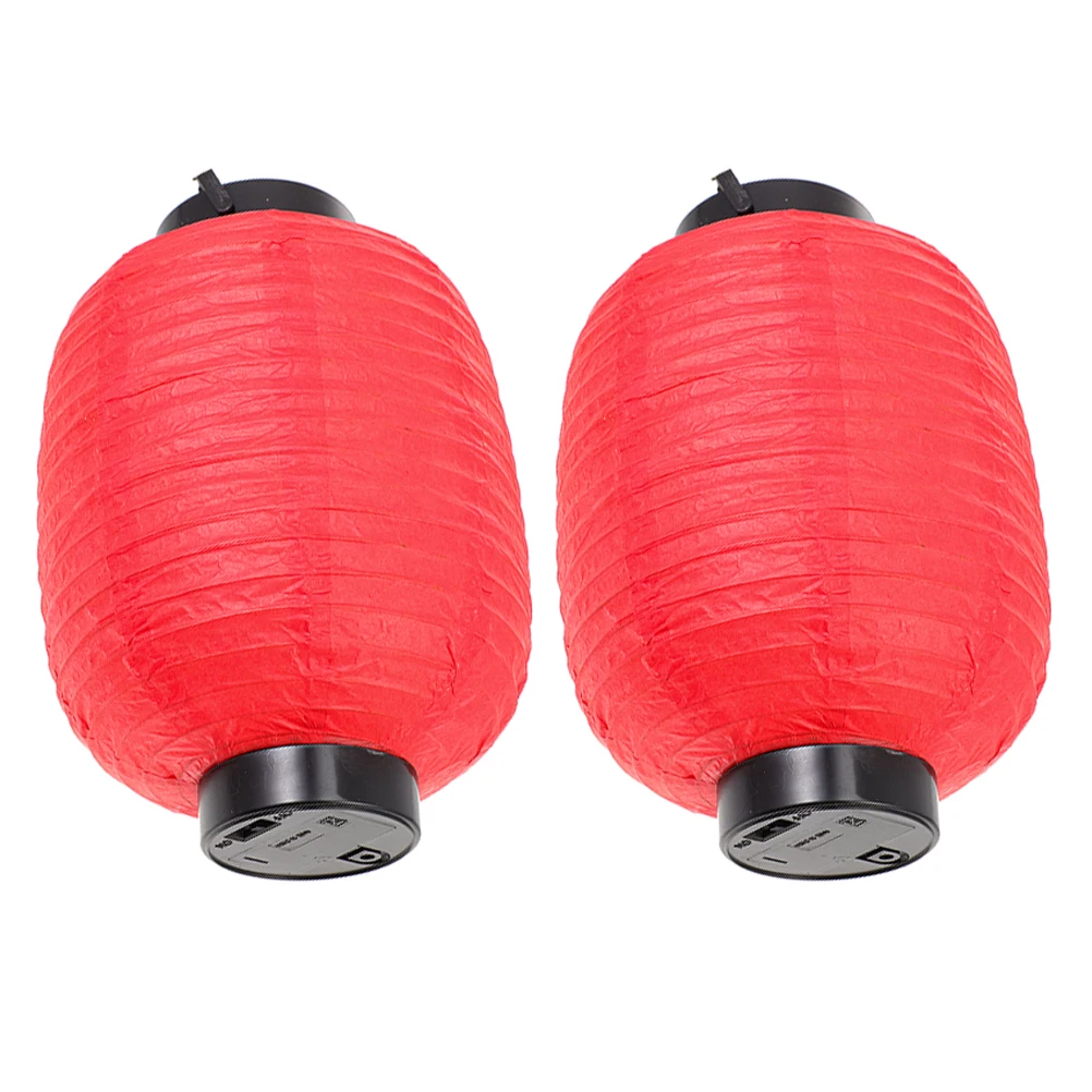 2 Pcs Lantern Folding with Light Lanterns Decorative Paper Indoor Asian Red Hanging Japanese
2 Pcs Lantern Folding with Light Lanterns Decorative Paper Indoor Asian Red Hanging Japanese