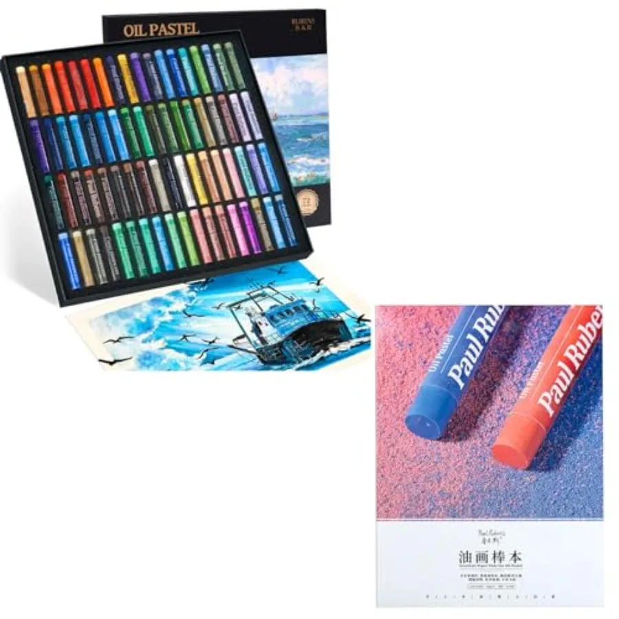 Oil Pastels for Artists, 72 Landscapes Colors Artist Soft Oil Pastel Set Oil Pastels Paper, Mixed Media Sketchbook, 112lbs/240g
Oil Pastels for Artists, 72 Landscapes Colors Artist Soft Oil Pastel Set Oil Pastels Paper, Mixed Media Sketchbook, 112lbs/240g