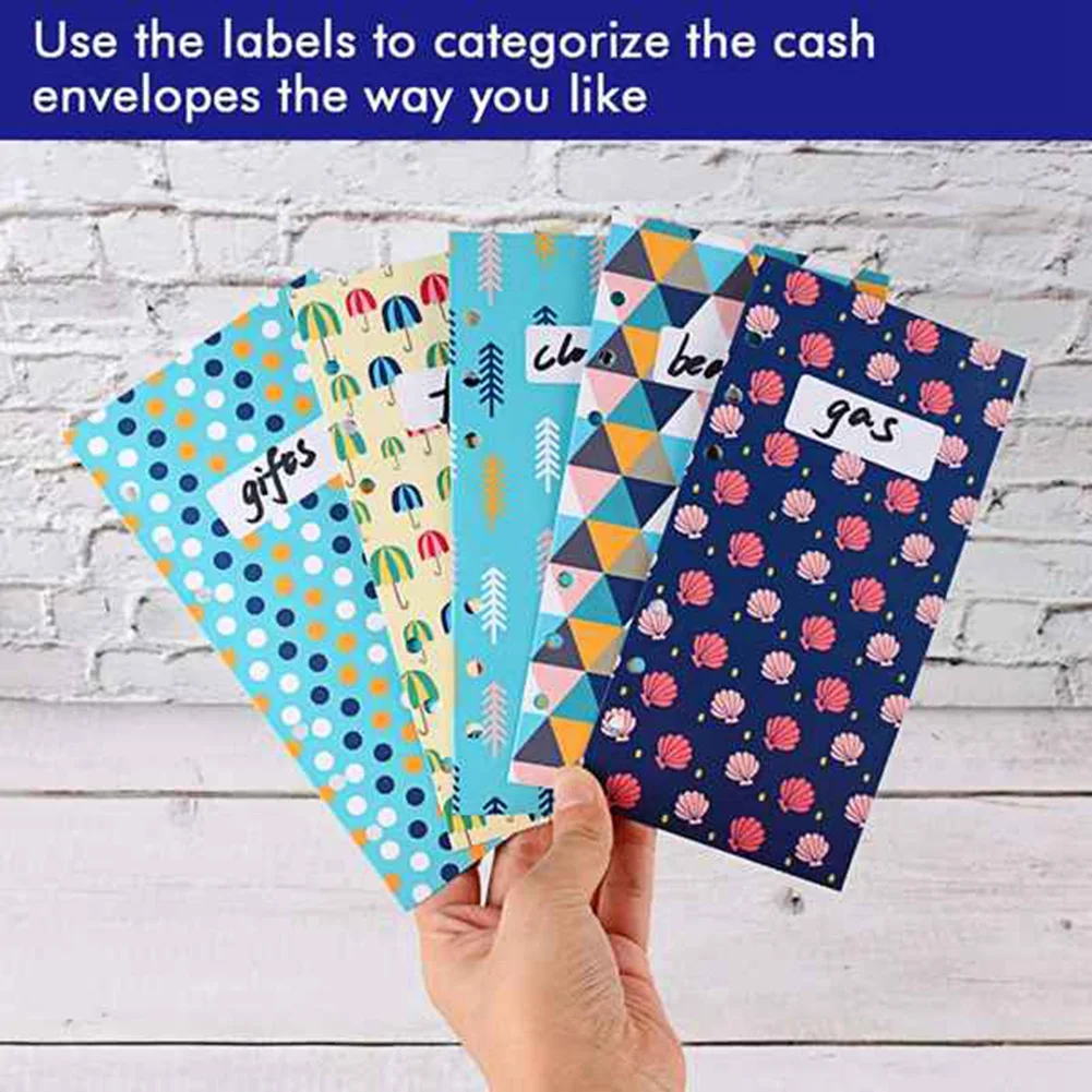 QWE-Cash Envelope System Wallet,With 12 Cash Budget Envelopes And 12 Budget Sheets For Family Financial Budget Planner
QWE-Cash Envelope System Wallet,With 12 Cash Budget Envelopes And 12 Budget Sheets For Family Financial Budget Planner