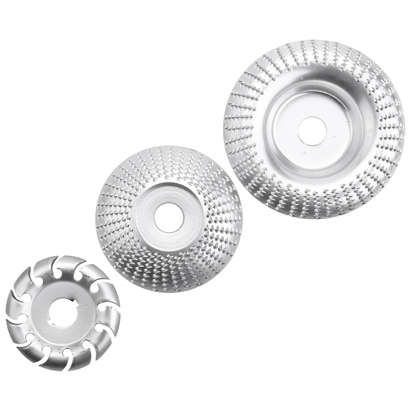 3 Pcs Angle Grinder Wood Grinding Wheel Wood Polishing Shaping Disc Wood Cutting Grinding Wheel
3 Pcs Angle Grinder Wood Grinding Wheel Wood Polishing Shaping Disc Wood Cutting Grinding Wheel