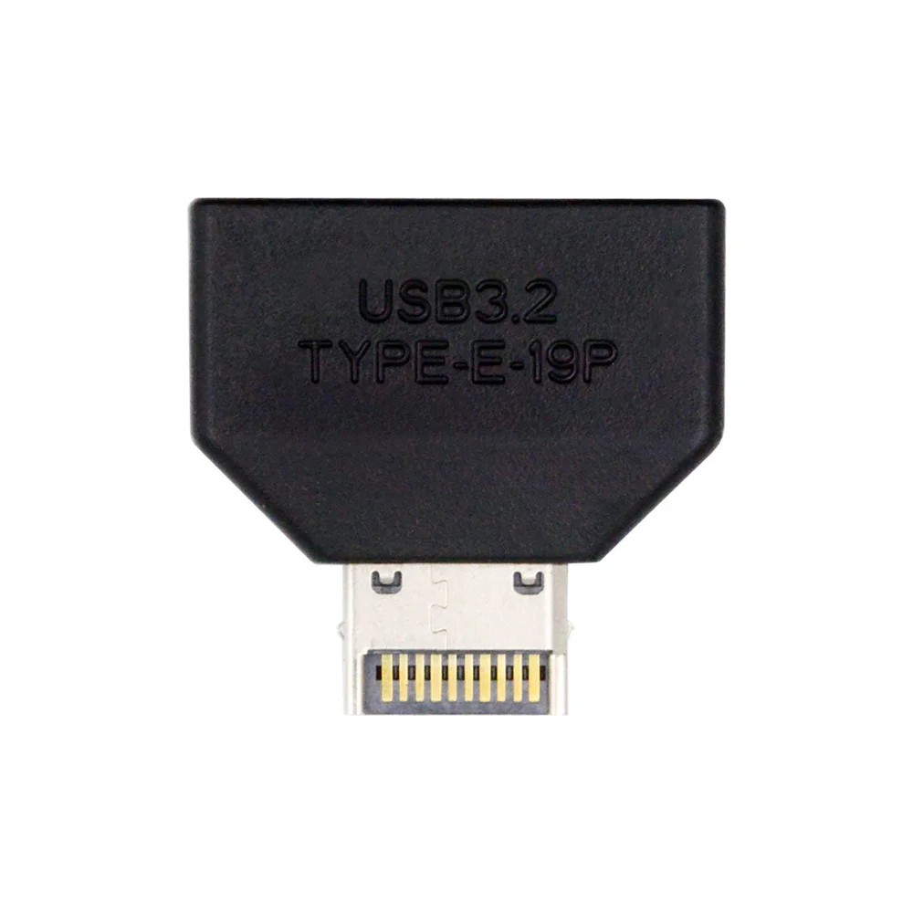 Type-E IDC Socket Overmold USB 3.1 Front Panel Header to USB 3.0 20Pin Header Extension Adapter with CH334P
Type-E IDC Socket Overmold USB 3.1 Front Panel Header to USB 3.0 20Pin Header Extension Adapter with CH334P