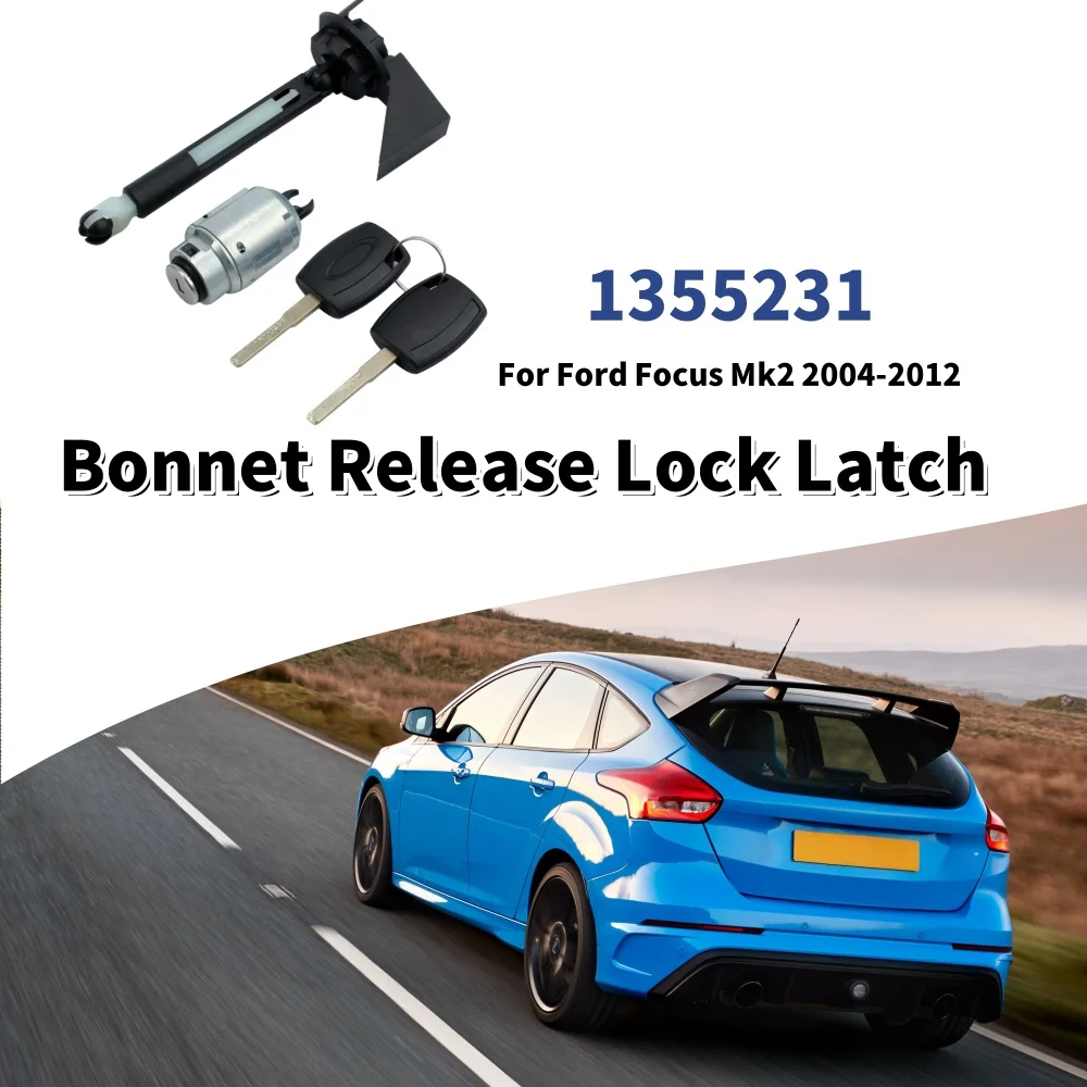 Bonnet Release Lock Latch Car Catch Hood Lock Door Cylinder Replacement Part For Ford Focus Mk2 2004-2012 1355231
Bonnet Release Lock Latch Car Catch Hood Lock Door Cylinder Replacement Part For Ford Focus Mk2 2004-2012 1355231